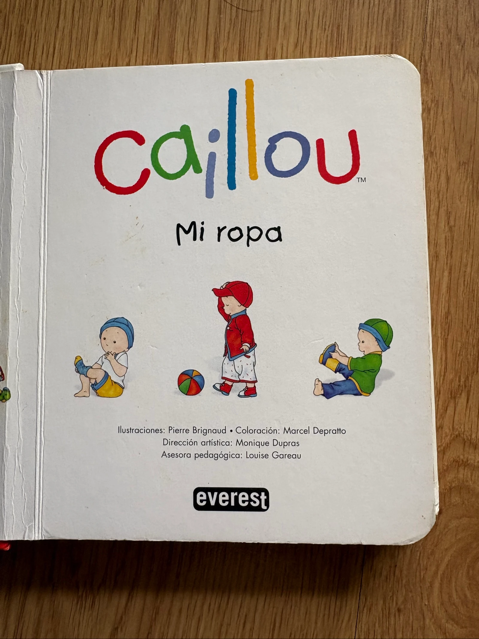 Caillou: My Clothes | Children's Book – photo 2